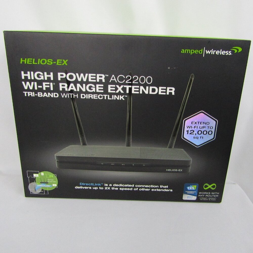 Amped Wireless | Helios-Ex | High Power AC2200 | WI-FI Range Extender